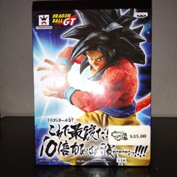 Collectible Figure Of Dragon Ball Z's Goku SSJ4