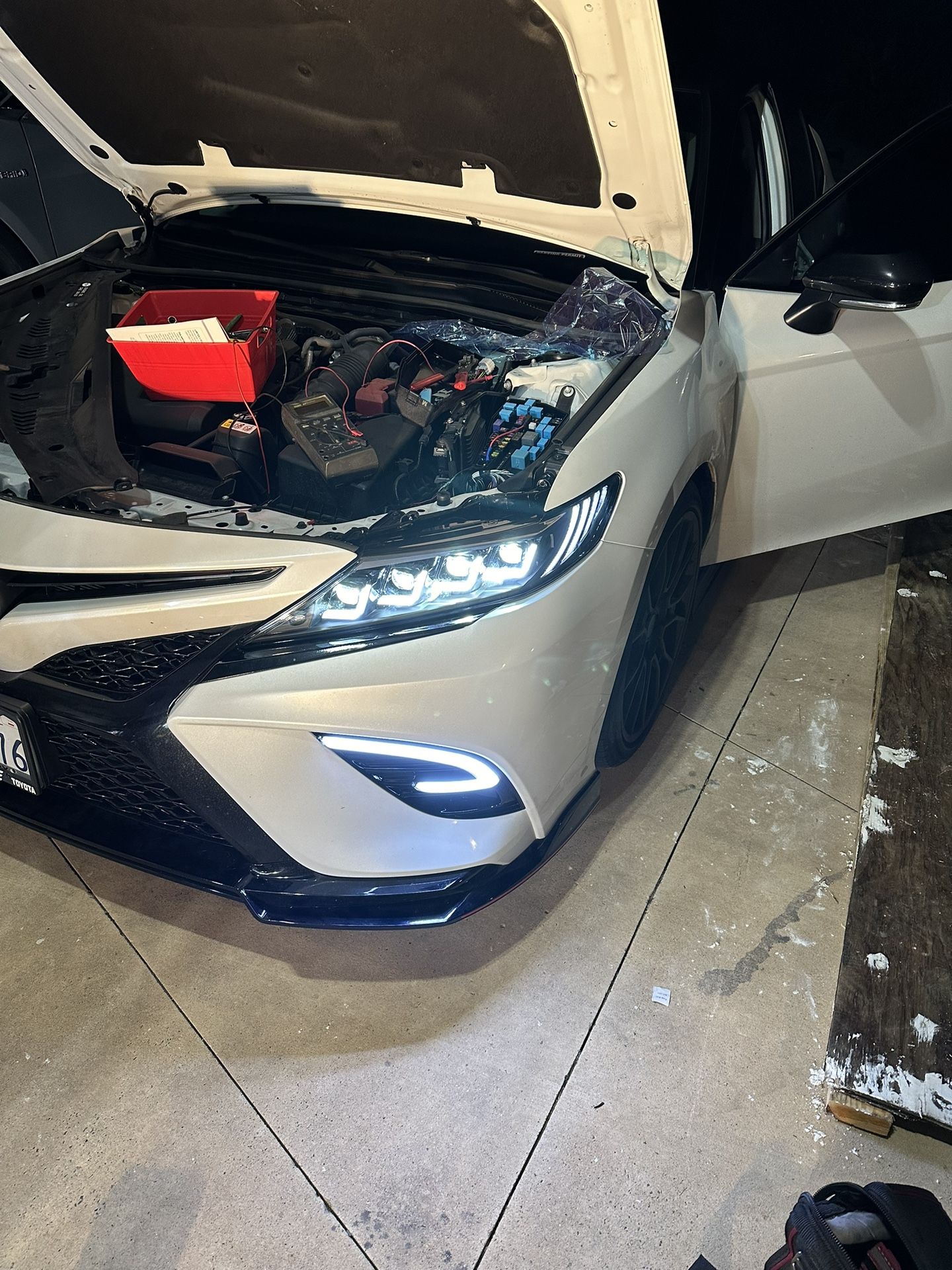 Camry 8th Gen Quad Beam Headlights And Fog Lights
