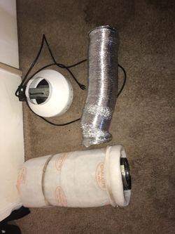 Air filtration for indoor grow