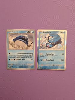 Dondozo Pokemon Cards