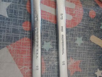 Proto 1/2 - 9/16 open wrench and 22 mm socket, $15 each