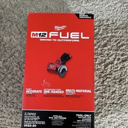 Milwaukee New 3’ Cut Off M12