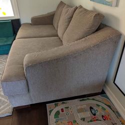 Deep tan couch