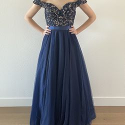 Prom/formal Dress Navy Blue