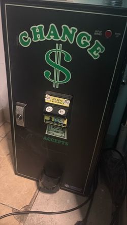 Used. Change machine
