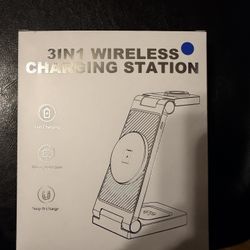 Wireless Mag-Safe Fast Charging Station,Magnetic 3 in 1 Charger