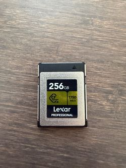 Lexar 256GB Professional CFexpress Type B Card GOLD Series