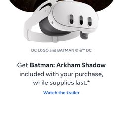 Oculus quest three perfect condition