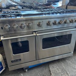 48” Viking Dual Fuel Range Stainless Steel