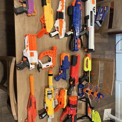 Old Nerf Guns 