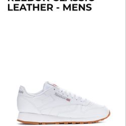 Reebok Unisex Classic Leather 8 Usa