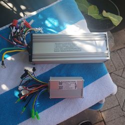 Ebike and scooter motor brushless controllers one is up to 750wat 48 and another 2000wat dual controller 72v