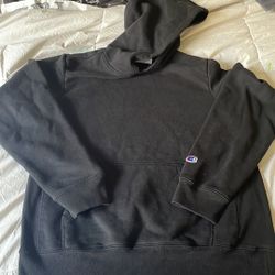 Kids champion Hoodie Black Size XL