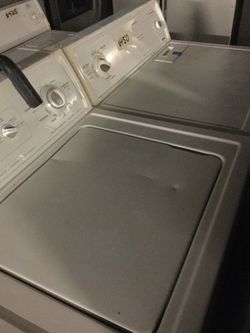 Kenmore washer and dryer set/ one year warranty/ delivery and installation are available