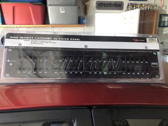 Simeon High Density Cat 5E Patch Panel