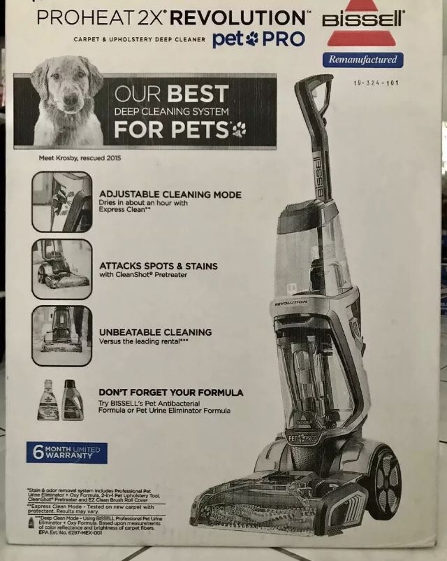 Bissell Proheat 2X Revolution Pet Pro Carpet Cleaner vacuum (accepting other offers if they're not lowballing the asking price)