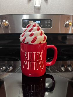 Rae Dunn Mug With Topper