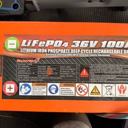 Enjoybot 36v 105ah Golf Cart Lithium Battery