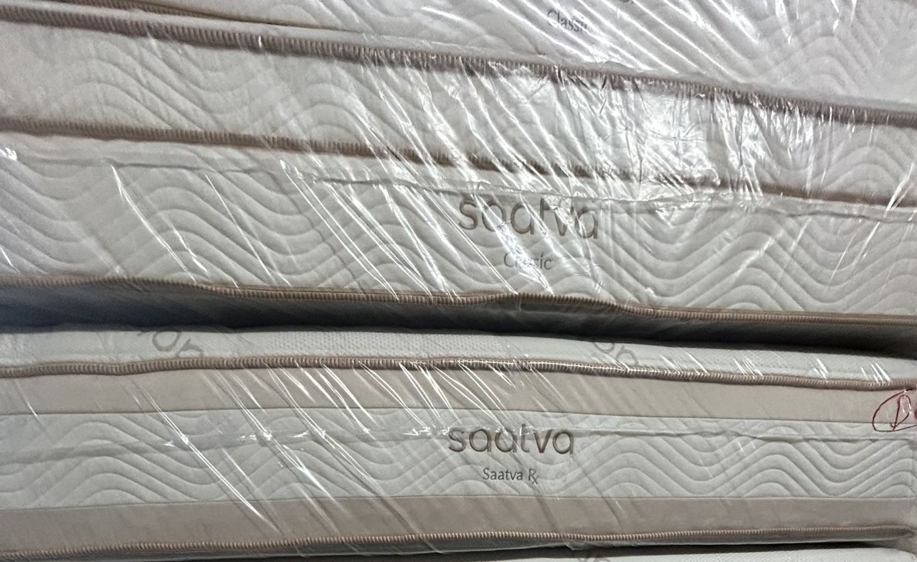 Luxury Saatva & Tempur-Pedic Mattresses – 50-80% Off! • Brand New, Minor Blemishes (Nothing That Affects Comfort) • King, Queen, Full, T