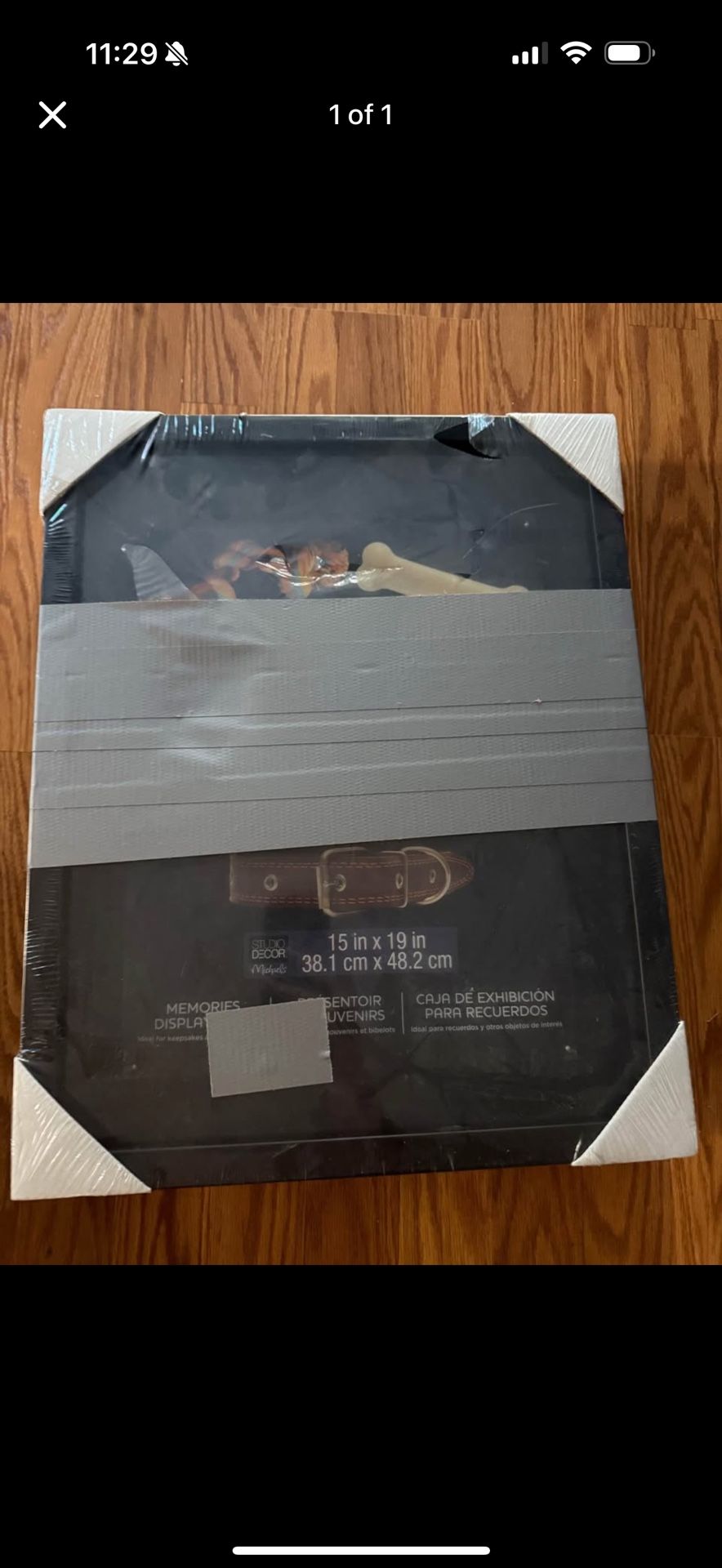 Studio decor shadow box frame Memories Case