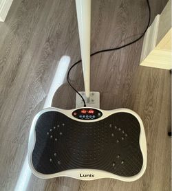 Lunix Vibration plate exercise machine Bluetooth with stand