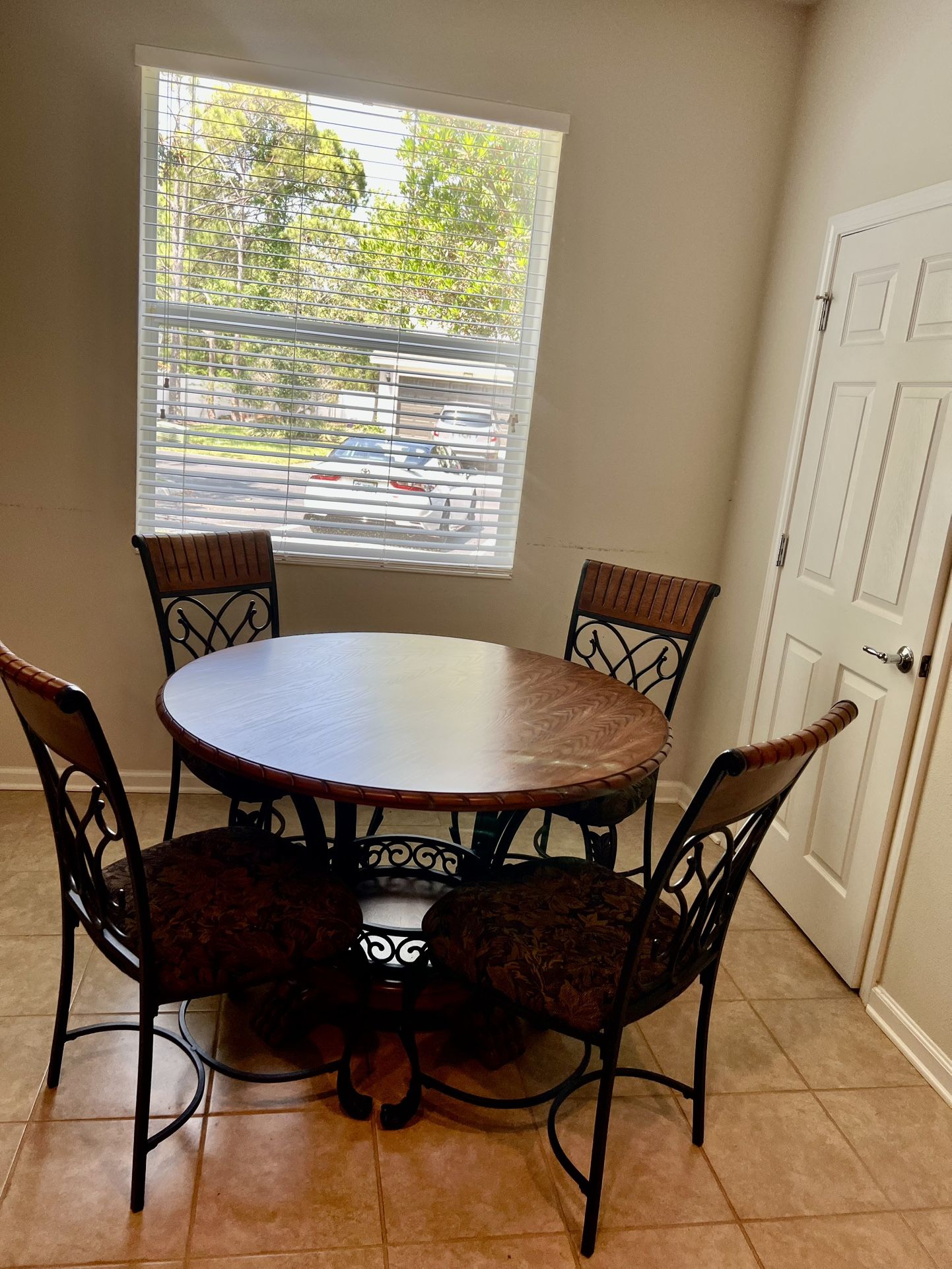 Dining Table With Four Chairs