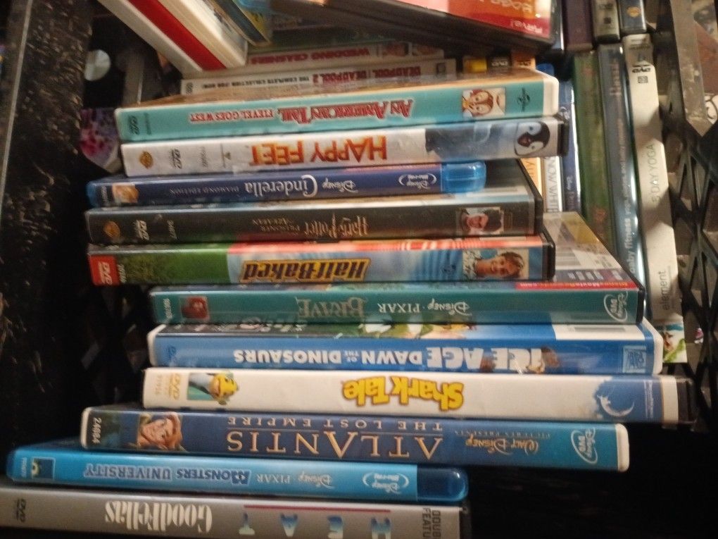 DVD Collection  55+ Movies