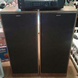 AMPLIFICADOR. Y. BOCINAS. SONY