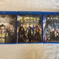 X-Men Trilogy, Blu Ray 