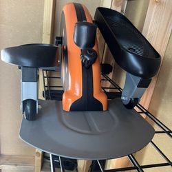 Portable Adjustable Elliptical Bike Pedal Exerciser Seated Workout Leg Exercise Machine 