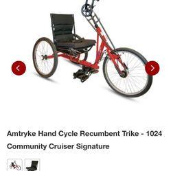 Tricycle With Hand Peddles