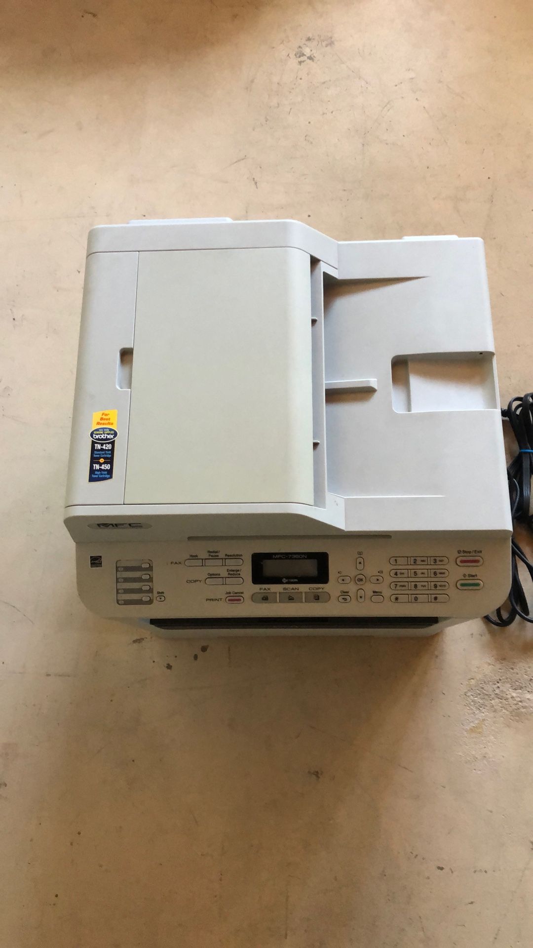 Brother MFC-7360N Laser Printer Scanner Copier