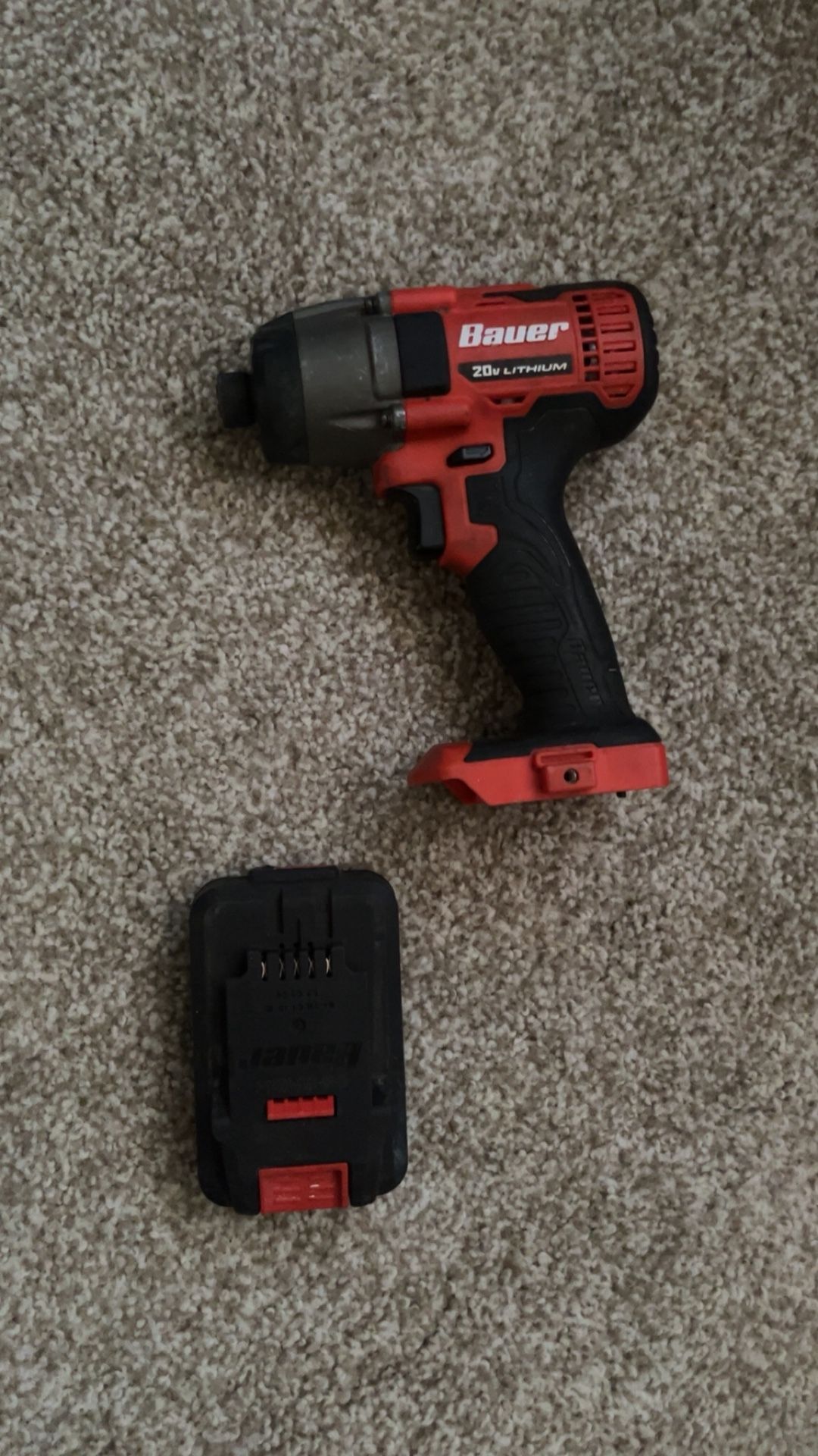 Bauer High Torque Impact Wrench 