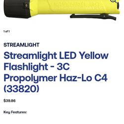 Streamlight 3C's Haz-Lo C4 Flashlight 