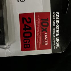 Kingston SSD 240 GB Brand New In Packing 