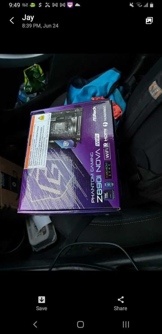ASRock Z890i Nova Mini ITX motherboard