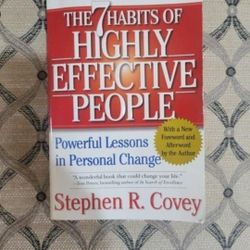 The 7 Habits Of Highly Effective People Stephen R. Covey Book
