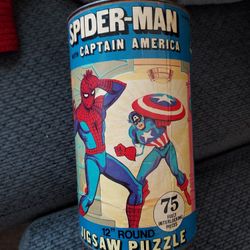 Vintage Spiderman Dated 1974 Puzzle New Make Offer