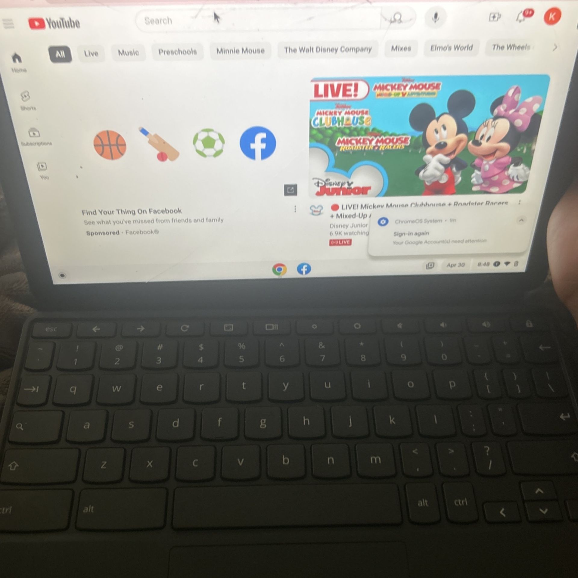 Laptop/tablet