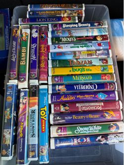 Disney VHS bundle