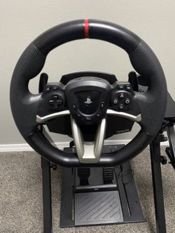 PS5 Steering Wheel With Set Up