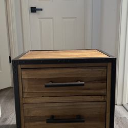 Dark Wood Drawer