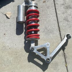 æ ‡é¢˜ï¼š2003-2004 Yamaha R6 Rear Shock Upgrade Kit - R1 Shock + OEM Linkage
