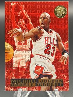MICHAEL JORDAN 1995-96 DOUBLE TROUBLE