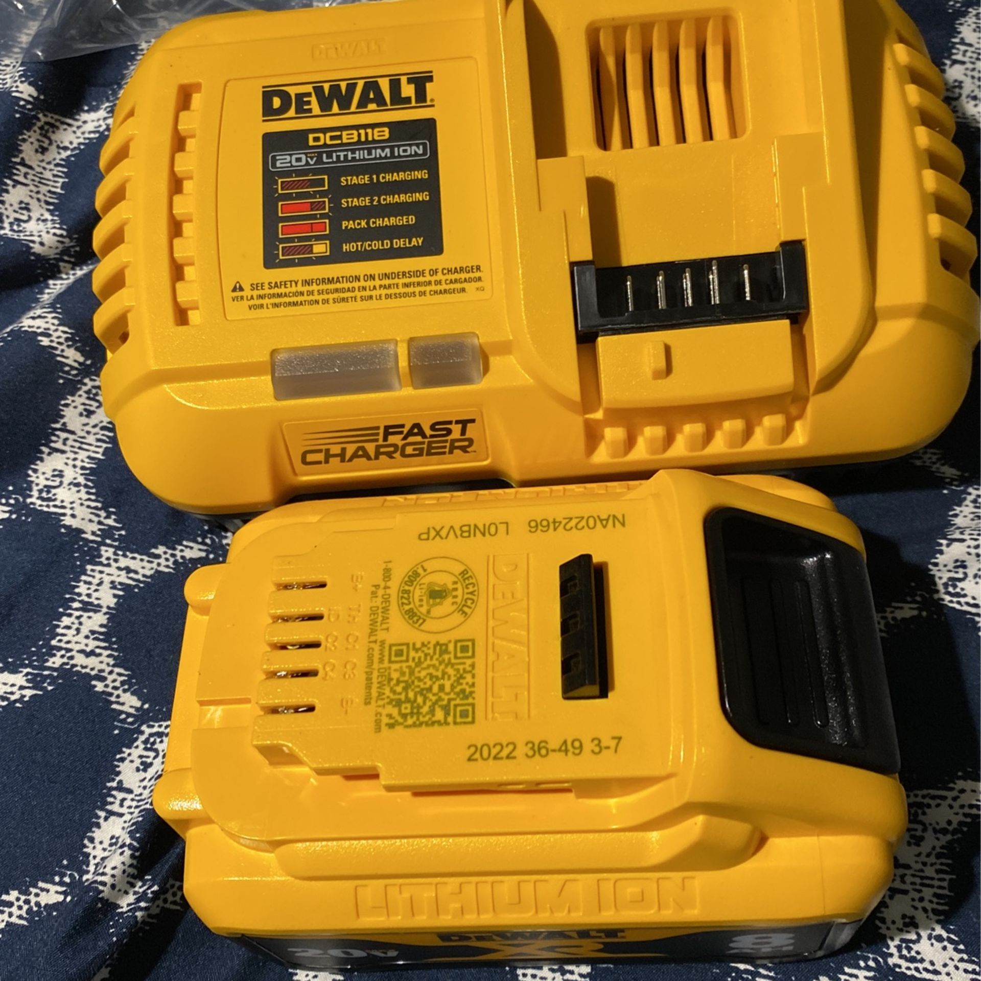 Bateria Y Cargador Dewalt