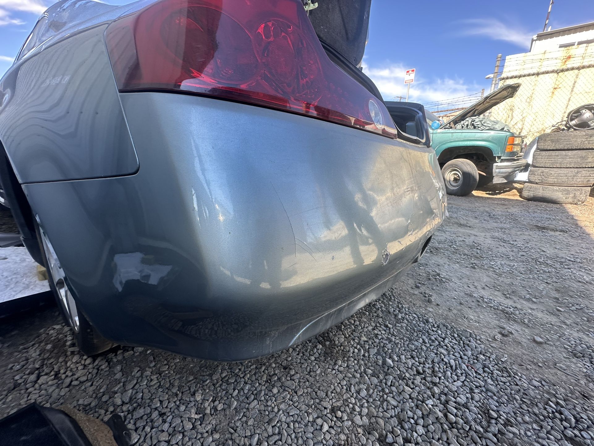 2004 Infiniti G35 Rear Bumper