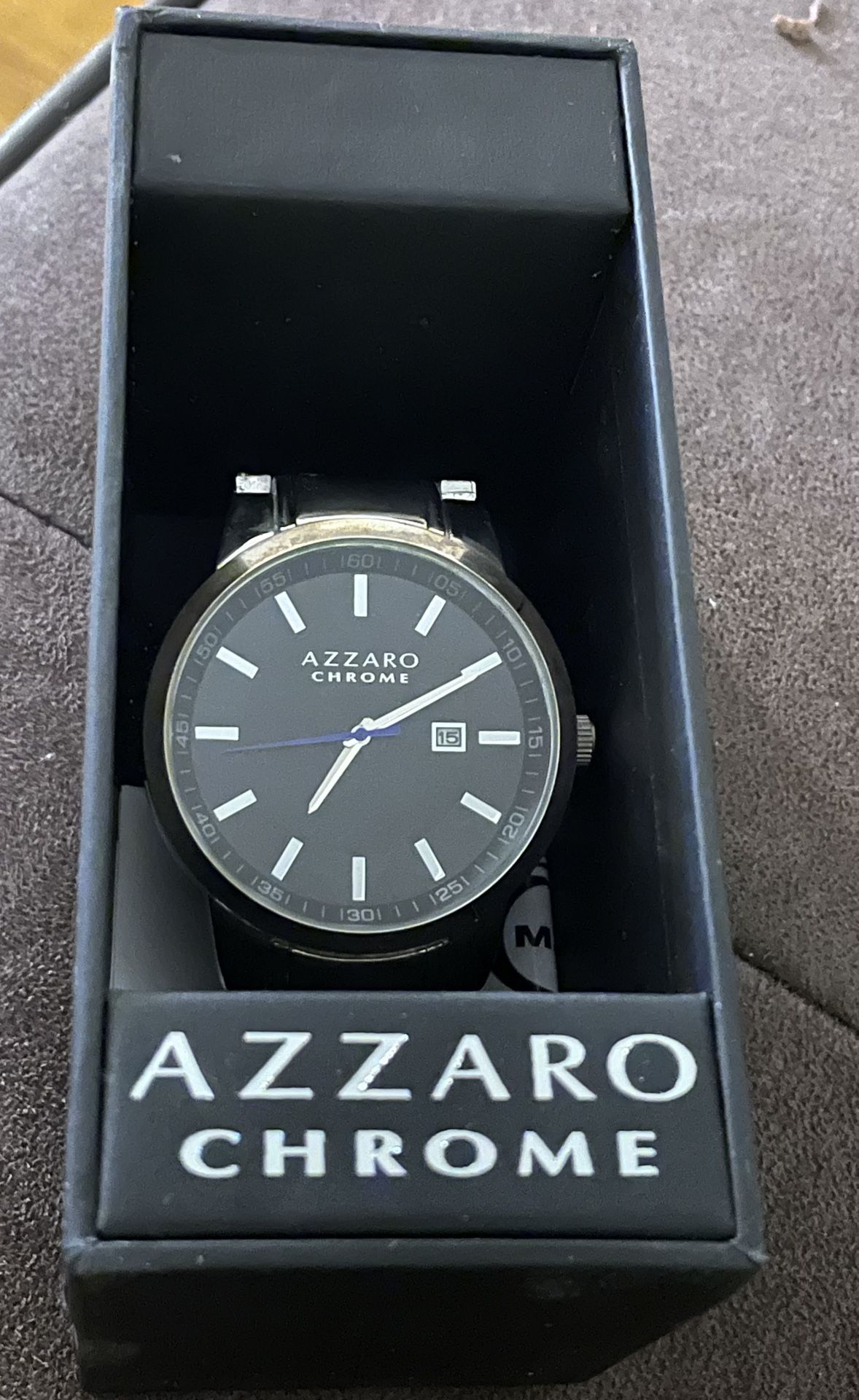 Azzaro chrome watch deals
