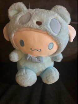 Sanrio Hello kitty 11” Blue Bear Cinnamoroll Plush Animal