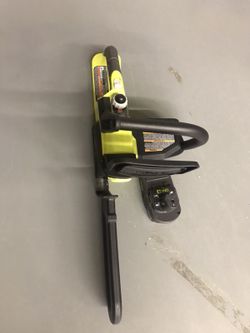 Ryobi 18v Chain Saw With Battery And Charger Brand New