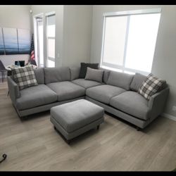L Shaped Couch Used For 1 Month 